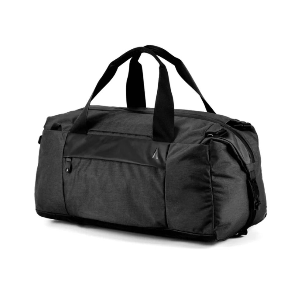 Boundary Supply Errant Duffel in Black Three Ways Carry Backpack Duffle Bag